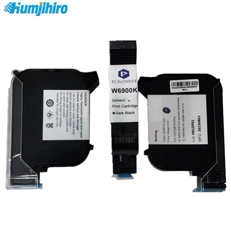 Eco Solvent Ink Cartridge - HUMJIHIRO W6900K M8700K 12.7mm 잉크젯 열전사