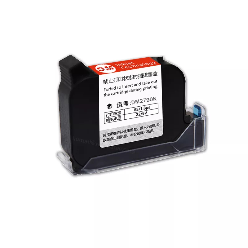 Eco Solvent Ink Cartridge - DM2790K 12.7mm 핸드 헬드 열전 사