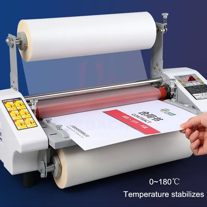 Laminator Cold Roll - 핫세일 라미네이팅 기계 4롤러 냉온 라미네이터