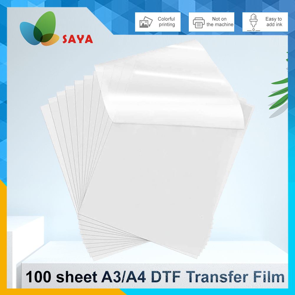Dtf Film Roll A3 - 50/100 Pcs DTF 필름 A3/A4 양면