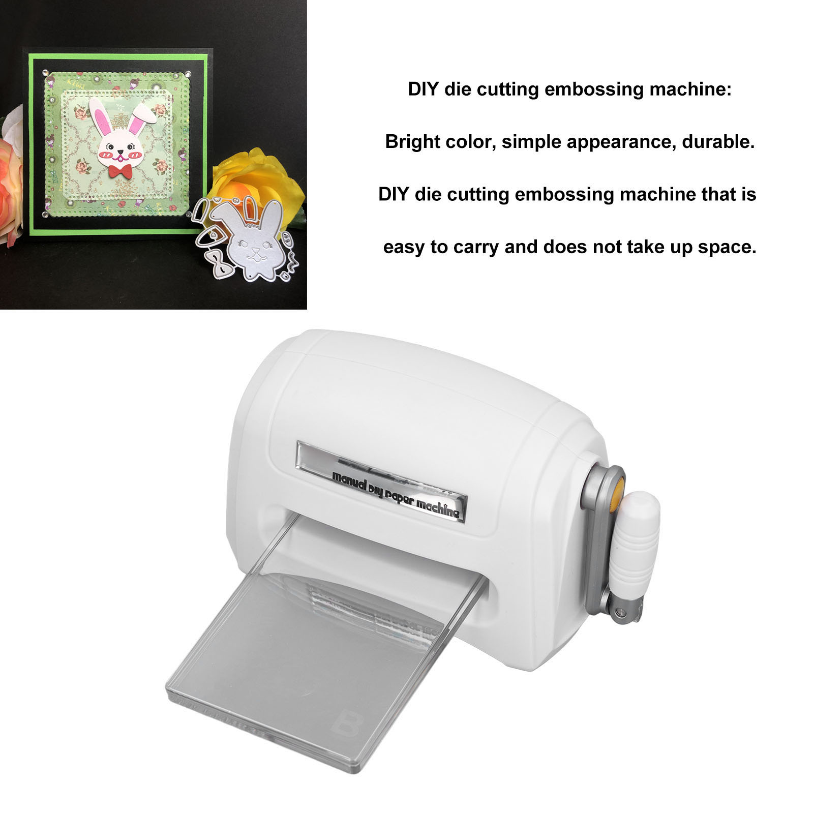 핸드 엠보싱 기계 DIY 미니 수동 다이 커팅 기계 ( - Die Cutting Machine 리뷰 및 가격