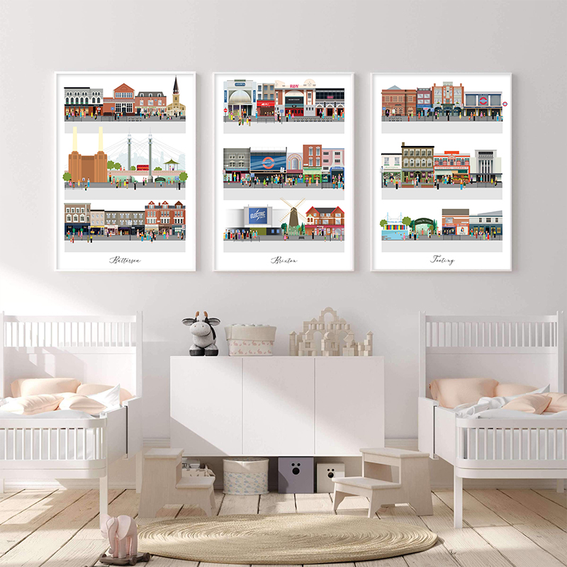 런던 상업용 캔버스 페인팅 배터시 브릭스턴 투팅 포스터 - Commercial Printing London 리뷰 및 가격