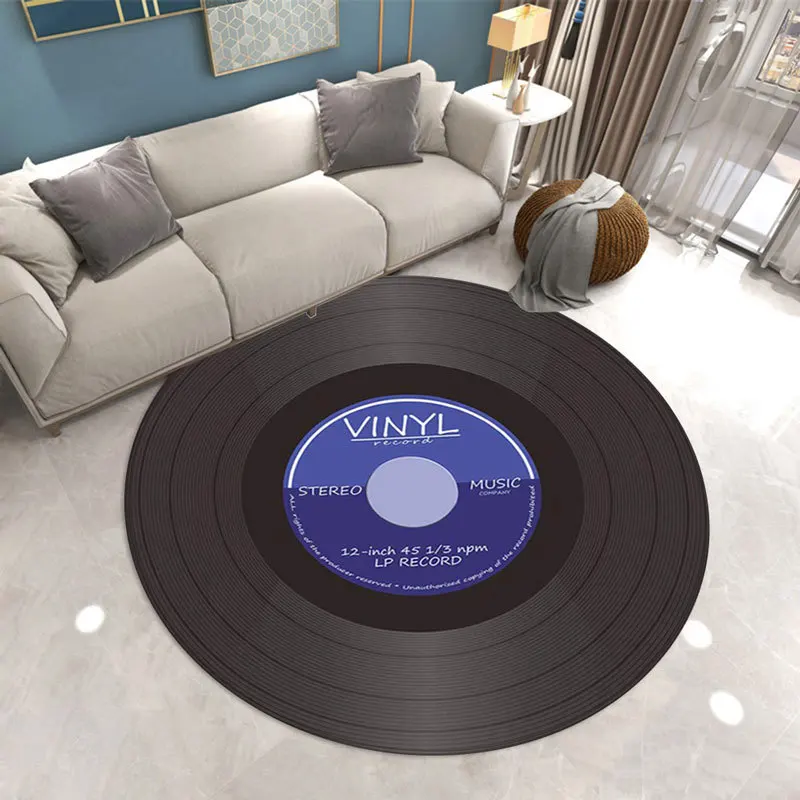 3D 비닐 레코드 인쇄 소프트 라운드 음악 참고 카펫  - Commercial Vinyl Printing Machine 리뷰 및 가격