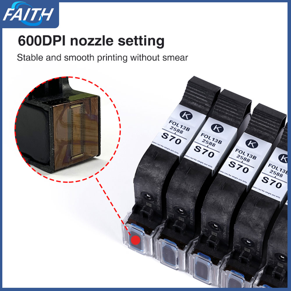 Faith 6 조각 잉크 카트리지 잉크젯 프린터 핸드  - Eco Solvent Ink Cartridge 리뷰 및 가격