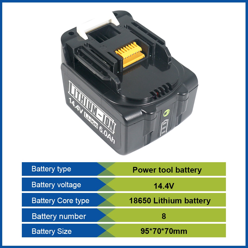 마키타 14.4V 6.0Ah 5.0Ah 리튬이온 충전식 - Makita Drill Hp1640 리뷰 및 가격