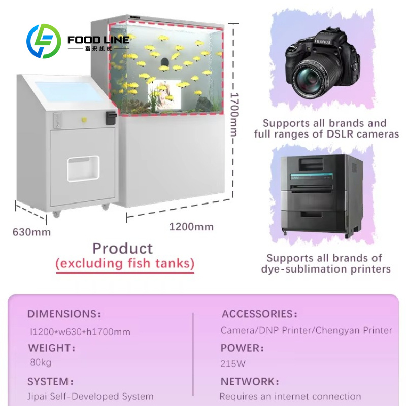 맞춤형 완전 자동 AI 포토 부스, 상업 행사 및 파티 - Commercial Printing & Graphics 리뷰 및 가격